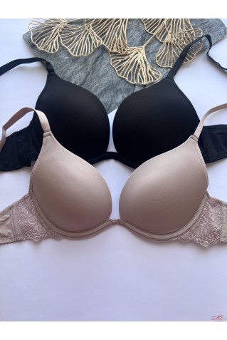 Бюстгальтер з гладкими чашками пуш-ап La Vivas 50246 